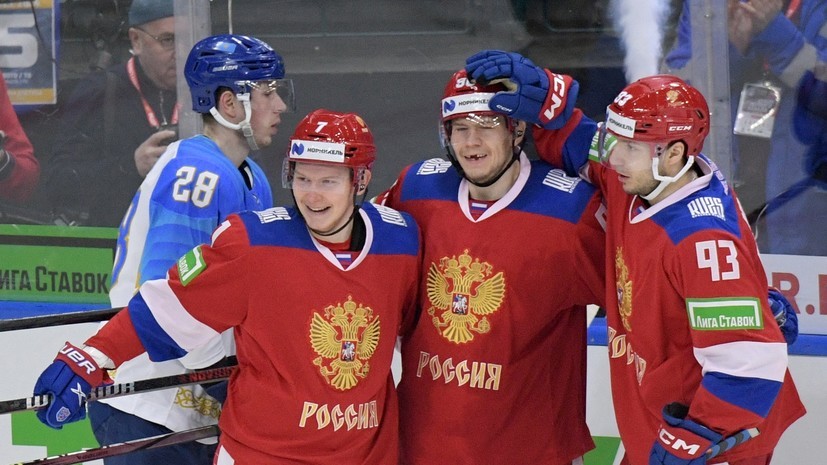 Эффектная точка: сборная «Россия 25» обыграла команду Казахстана и завоевала Кубок Первого канала по хоккею