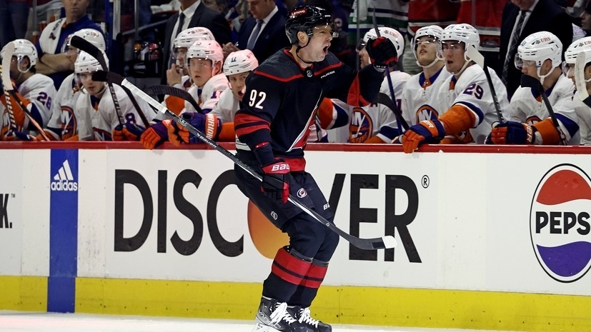 Идеальный старт: Кузнецов набрал два очка и стал первой звездой матча плей-офф НХЛ с «Айлендерс»